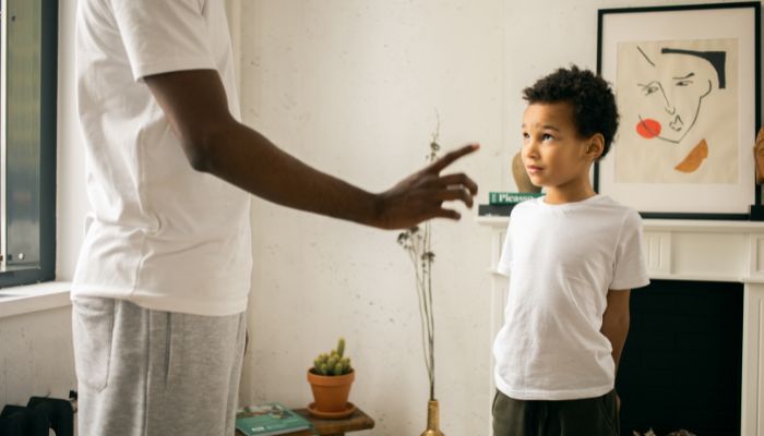 Positive discipline a child
